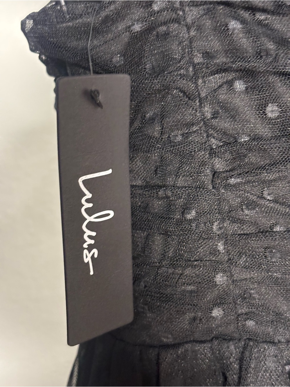 Lulu's Forever celebrated Polka Dot Midi Tulle Dress with Ruffle Straps - Picture 9 of 16